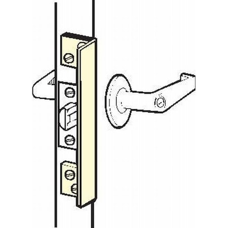 6 Angled Latch Protector For Outswing Doors